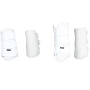 HORKA Zestaw 4 ochraniaczy dla koni Workout, biały, L, 180662-0001 HORKA 180662-0000-0001