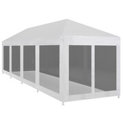 vidaXL Namiot imprezowy z 10 siatkowymi ściankami, 12 x 3 m vidaXL 45112