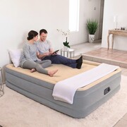 Bestway Materac dmuchany Foamtop Comfort Raised z wbudowaną pompką Bestway 91620