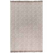vidaXL Dywan typu kilim, bawełna, 160 x 230 cm, taupe ze wzorem vidaXL 246558