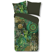 HIP Zestaw pościeli 2300-H Botalia, 200 x 200 cm, zielony HIP 2300.44.13