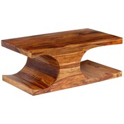 vidaXL Stolik kawowy z litego drewna sheesham, 90x50x35 cm vidaXL 244685