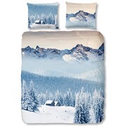 Good Morning Zestaw pościeli 5661-P MOUNTAINS 200 x 200/220 cm Good Morning 5661.20.02