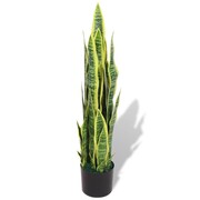 vidaXL Sztuczna sansewieria z doniczką, 90 cm, zielona vidaXL 244427