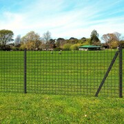 vidaXL Euro ogrodzenie, 10 x 1,5 m, szare, stalowe vidaXL 142500