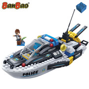 BanBao Motorówka policyjna, zestaw klocków, 7006 BanBao 7006