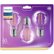 Philips Żarówki LED Classic, 3 szt., 7 W, 806 lumenów Philips 929001387373