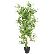 vidaXL Sztuczny bambus z doniczką, 120 cm, zielony vidaXL 244456