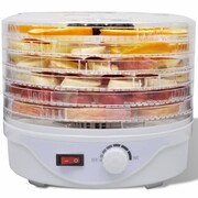 vidaXL Dehydrator do żywności z 6 tacami, okrągły vidaXL 50300