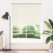 vidaXL Roleta okienna zaciemniająca ciemna biel 160 x 230 cm vidaXL 240176