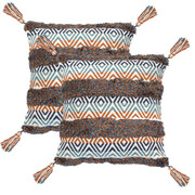 vidaXL 2 poduszki, 60x60 cm, styl boho, wielokolorowe vidaXL 245040