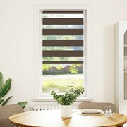 vidaXL Roleta Zebra (60 x 120 cm) Kawowa vidaXL 240193