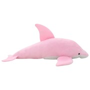 vidaXL Pluszowy delfin przytulanka, różowy vidaXL 80232