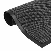 vidaXL Prostokątna wycieraczka przed drzwi 60 x 90 cm, antracytowa vidaXL 132706