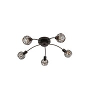 Massive Lampa HOSTA brązowa 5 x 28 W 230 V Massive 558154310