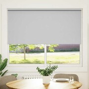 vidaXL Roleta okienna zaciemniająca szara 160 x 175 cm vidaXL 240142