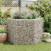 vidaXL Donica gabionowa w kształcie sześciokąta, 160 x 139 x 100 cm vidaXL 142535