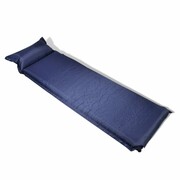 vidaXL Dmuchany materac, niebieski (10 x 66 x 200 cm). vidaXL 90450