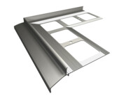 Nz 30/90 Narożnik balkonowy zewnętrzny szary RAL 7037 Emaga