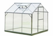 Szklarnia aluminiowa 2,30 x 2,28m Gutta Gartentec F3 z poliwęglanu 6mm Gutta