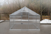 Szklarnia Sanus XL-9 wymiar 2,9x2,9m H=2,25m 8,41m2 poliwęglan 6mm Emaga