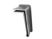 OP301 Odbojnik przyścienny (komplet lewy + prawy) brązowy RAL 8019 Emaga