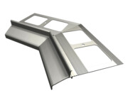 Nw 30/135 Narożnik balkonowy wewnętrzny szary RAL 7037 Emaga