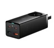 Baseus PSZM000901 GaN3 Pro 2x USB + 2xUSB-C + AC, 65W PSZM000901 Baseus
