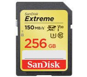 SanDisk Extreme SDXC Class 10 UHS-I U3 V30 256GB- SDSDXV5-256G-GNCIN