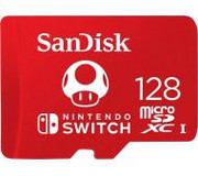 SanDisk Nintendo 128 GB 100/90 MB/s V30 U3- SDSQXAO-128G-GNCZN - zdjęcie 1
