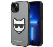 Karl Lagerfeld Saffiano Choupette Head Patch KLHCP14MSAPCHG do iPhone 14 Plus KLHCP14MSAPCHG Karl Lagerfeld