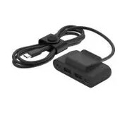 Belkin BUZ001BT2MBKB7 4-Port USB Power Extender 2x USB-A, 2x USB-C, 15W Czarny BUZ001BT2MBKB7 Belkin