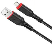 Hoco X59 USB-A do Lightning 1m Czarno-czerwony X59 USB-A do Lightning 1m Hoco