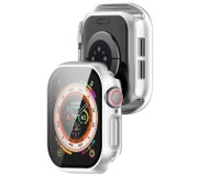 Bizon ze szkłem do Apple Watch 10 46mm Srebrny Bizon Case+Glass Watch Bizon