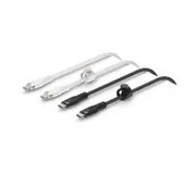 Belkin USB-C do USB-C 2.0 60W biały/czarny 2szt USB-C do USB-C 2.0 60W Belkin