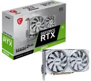 MSI GeForce RTX 3050 VENTUS 2X XS OC White 8GB GDDR6 128bit DLSS GeForce RTX 3050 VENTUS 2X XS MSI