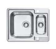 Alveus Line Maxim 50 1085946 - satyna - stalowy - wpuszczany w blat Line Maxim 50 1085946 (satyna) Alveus