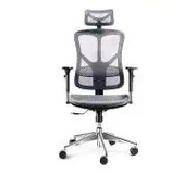 Diablo Chairs V-Basic Normal Size Biurowy do 150kg Tkanina Czarno-szary V-Basic (czarno-szary) Diablo Chairs