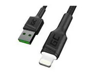 Green Cell GC RAY USB do Lightning 1,2m Czarny GC RAY USB - Lightning 1,2m Green Cell