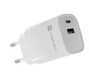 Natec Ribera GaN 1xUSB-A+1xUSB-C 30W Biały Ribera GaN 1xUSB-A+1xUSB-C 30W Natec