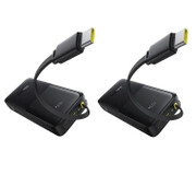 Baseus Dwupak Bipow 2 Digital Display 20000mAh 20W Czarny Bipow 2 20000mAh Czarny Baseus