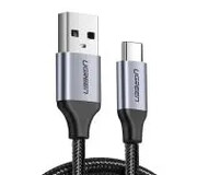 UGREEN USB do USB-C QC3,0 US288 0,5m Czarny USB do USB-C QC3.0 US288 0,5m UGREEN