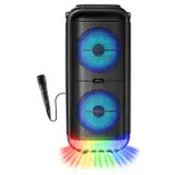 Media-Tech BT POWER AUDIO MT3183 50W Radio FM Mikrofon Karaoke Czarny BT POWER AUDIO MT3183 Media-Tech