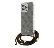 Guess Crossbody Cord 4G Print GUHCP15XHC4SEW do iPhone 15 Pro Max Brązowy Crossbody Cord 4G Print Guess