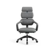 Diablo Chairs V-Modular Biurowy do 160kg Skóra ECO Szary V-Modular Shadow Grey Diablo Chairs