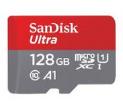 SanDisk Ultra microSDHC 128GB 120MB/S A1 SDSQUA4-128G-GN6MA