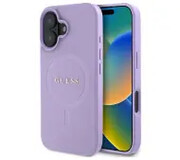 Guess Saffiano MagSafe do iPhone 16 Fioletowy Saffiano MagSafe do iPhone 16 Guess