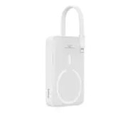 Baseus P10022109223-00 Magnetic Mini 10000mAh 20W MagSafe z kablem Lightning Biały PP10022109223-00 Baseus
