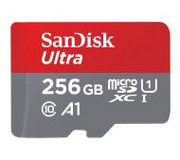 SanDisk Ultra microSDHC 256GB 120MB/S A1 SDSQUA4-256G-GN6MA