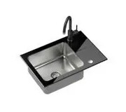 Quadron ST3564SC1BS-BW7059CZP HUGH 116 Czarny/Stalowy + bateria NAOMI Czarny ST3564SC1BS-BW7059CZP Quadron